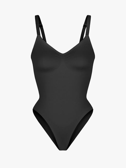 Well-in Vogue Seamless Chest Support Waist Control Shapewear Bodysuit